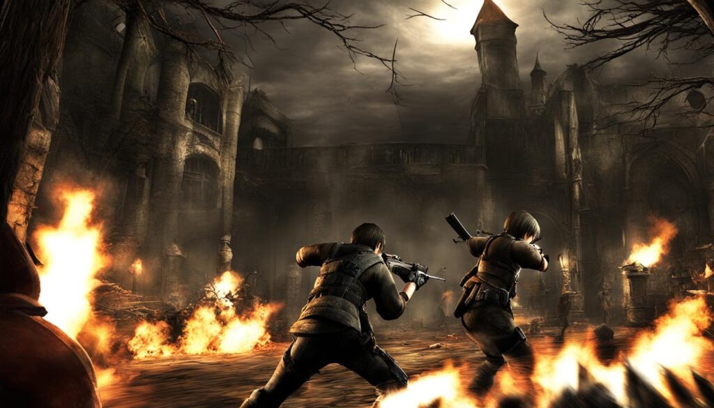 resident evil 4 mobile edition gameplay screenshot